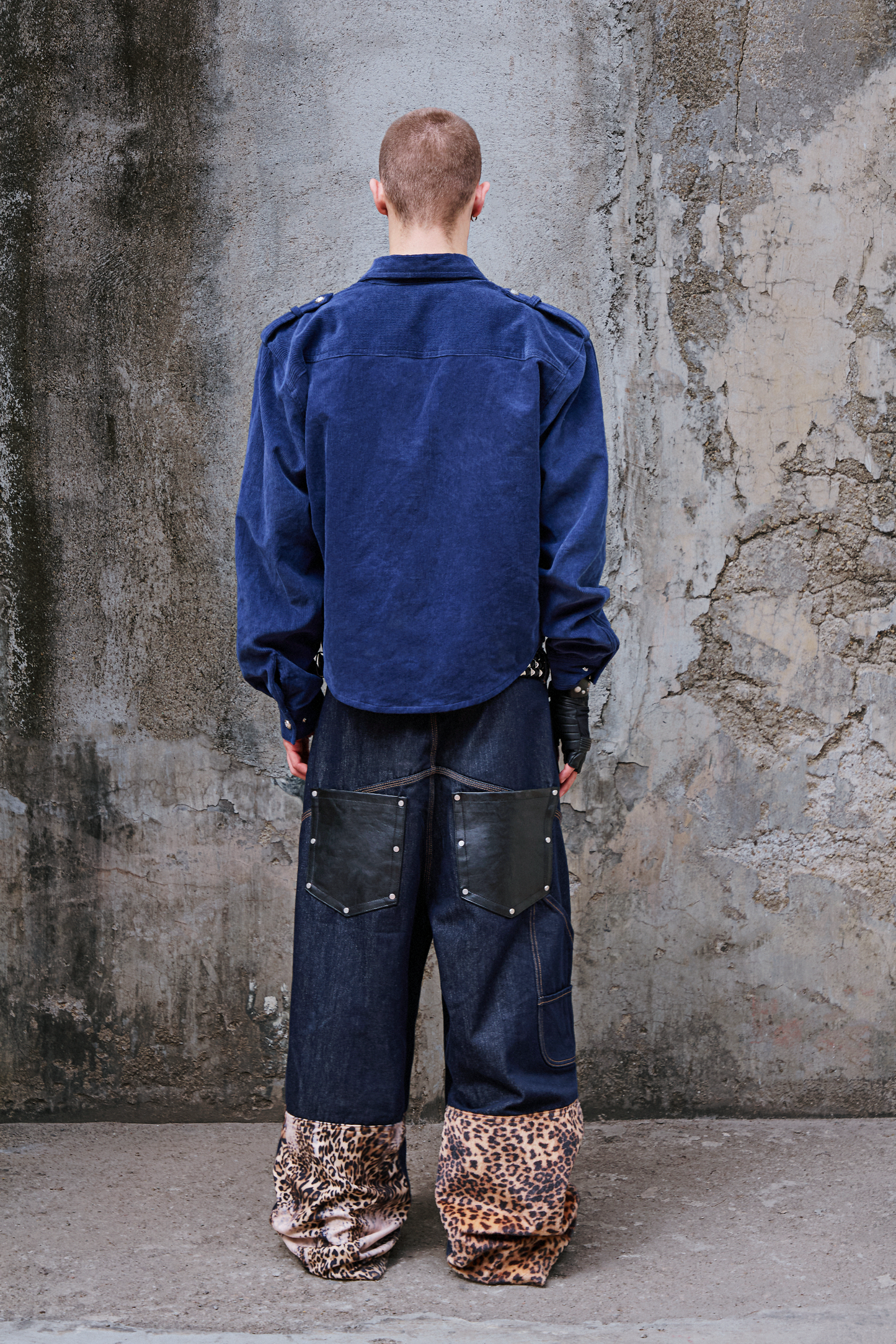ELECTRIC BLUE CORD SHIRT