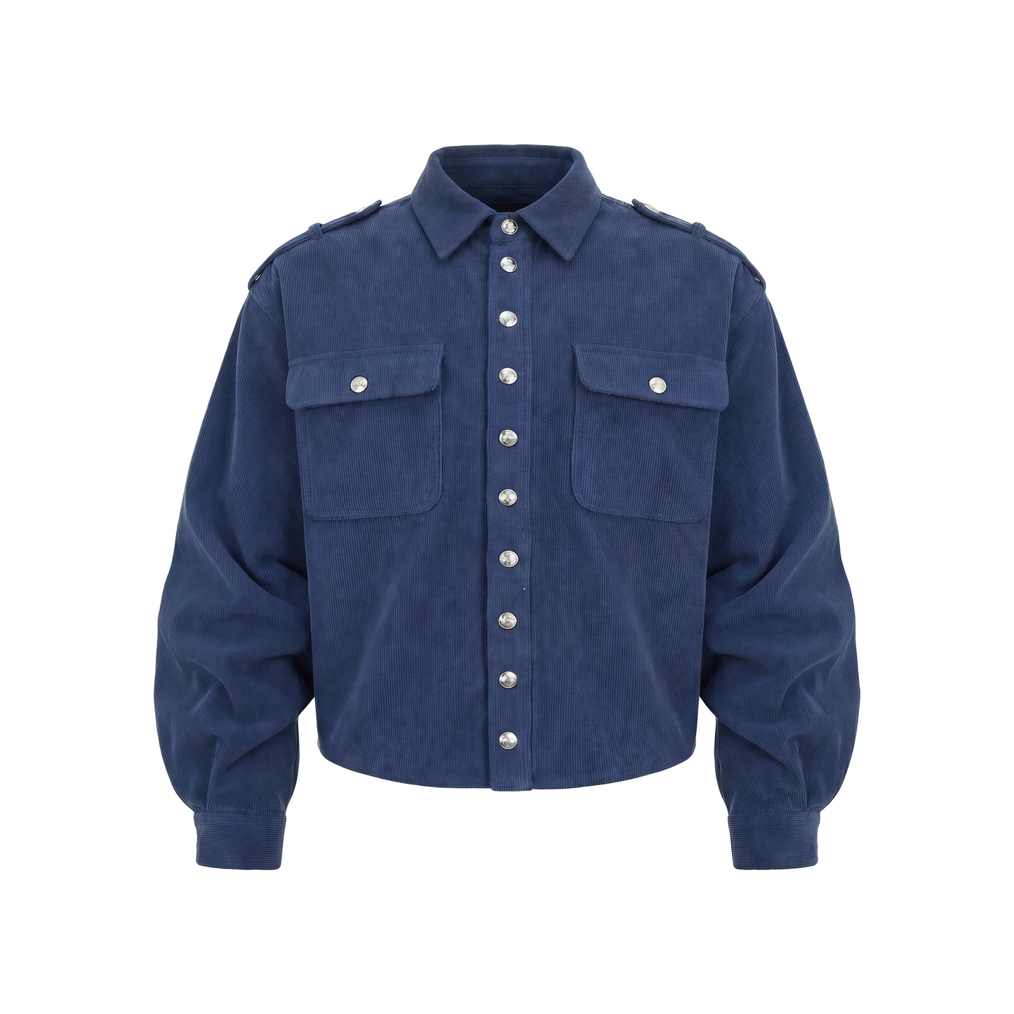 ELECTRIC BLUE CORD SHIRT