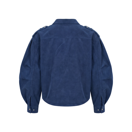 ELECTRIC BLUE CORD SHIRT